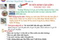 THÔNG BÁO TUYỂN SINH VÀO LỚP 1 NĂM HỌC 2025-2026 TRƯỜNG TIỂU HỌC LÊ LỢI, EA KAR, ĐĂK LĂK